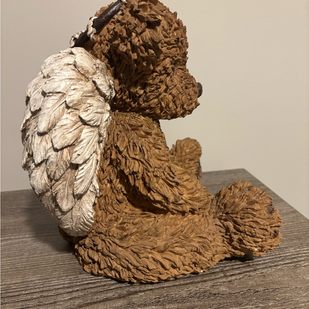 Resin Angel Bear Figurine by Cherished Teddies - Picture 4 of 5